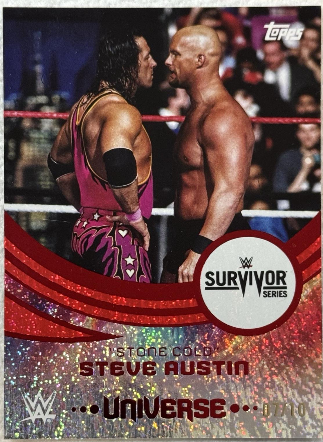Stone Cold Steve Austin [Red Magma Event Variation] #295