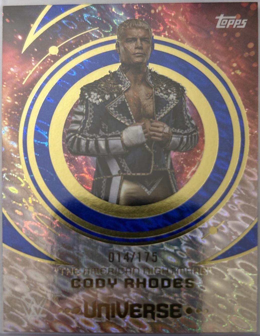 The American Nightmare Cody Rhodes [Blue Pulse] #72
