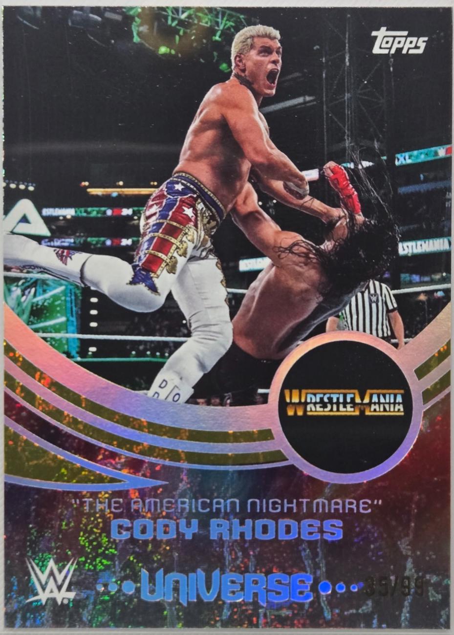 The American Nightmare Cody Rhodes [Gold Stone Event Variation] #256