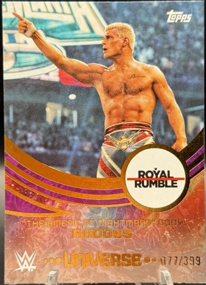 The American Nightmare Cody Rhodes [Purple Glass Event Variation] #202