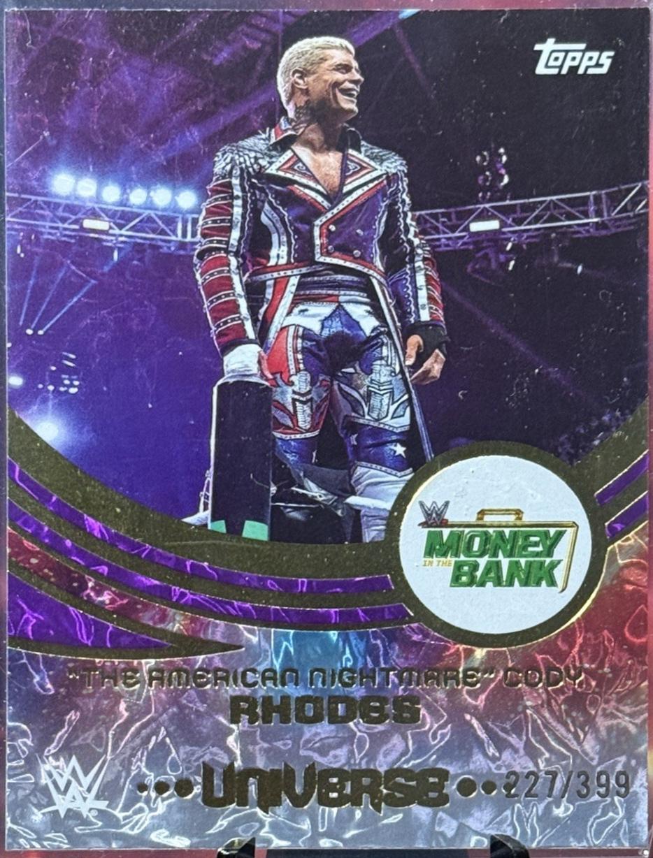 The American Nightmare Cody Rhodes [Purple Glass Event Variation] #254