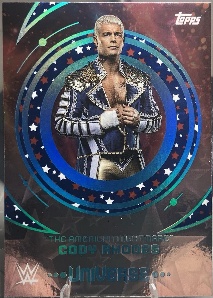 The American Nightmare Cody Rhodes [Red White Blue Stars] #72