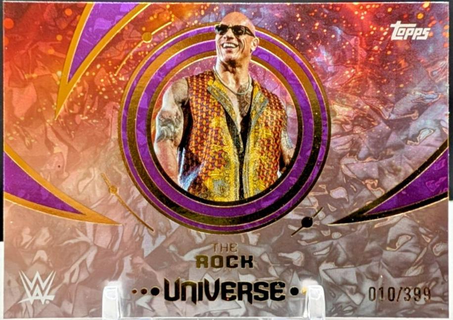 The Rock [Purple Glass] #154