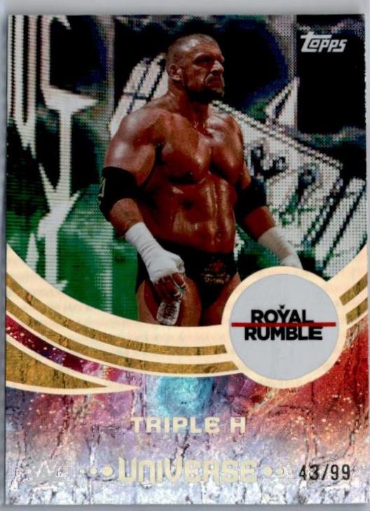 Triple H [Gold Stone Event Variation] #205