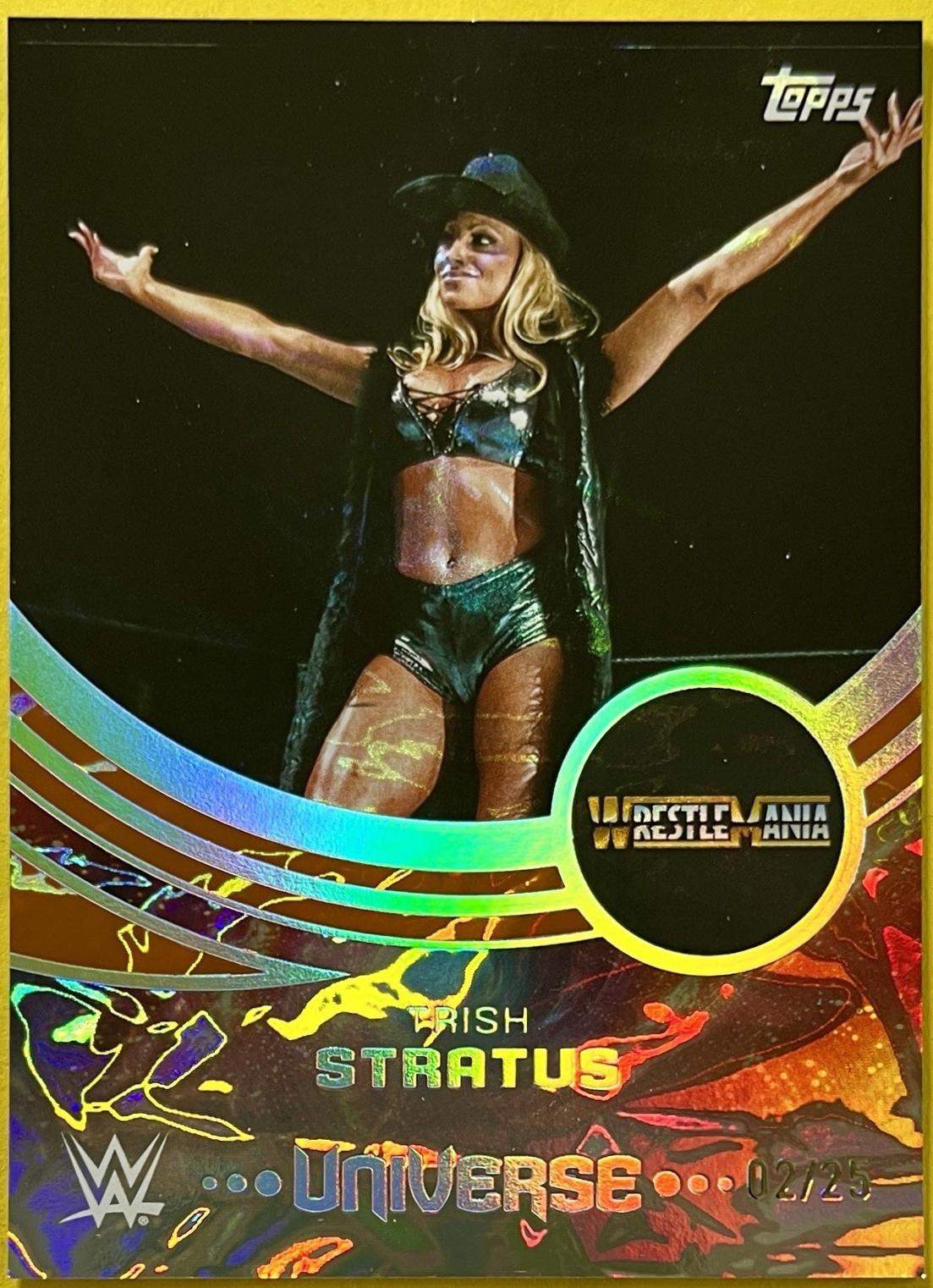 Trish Stratus [Orange Warp Event Variation] #230