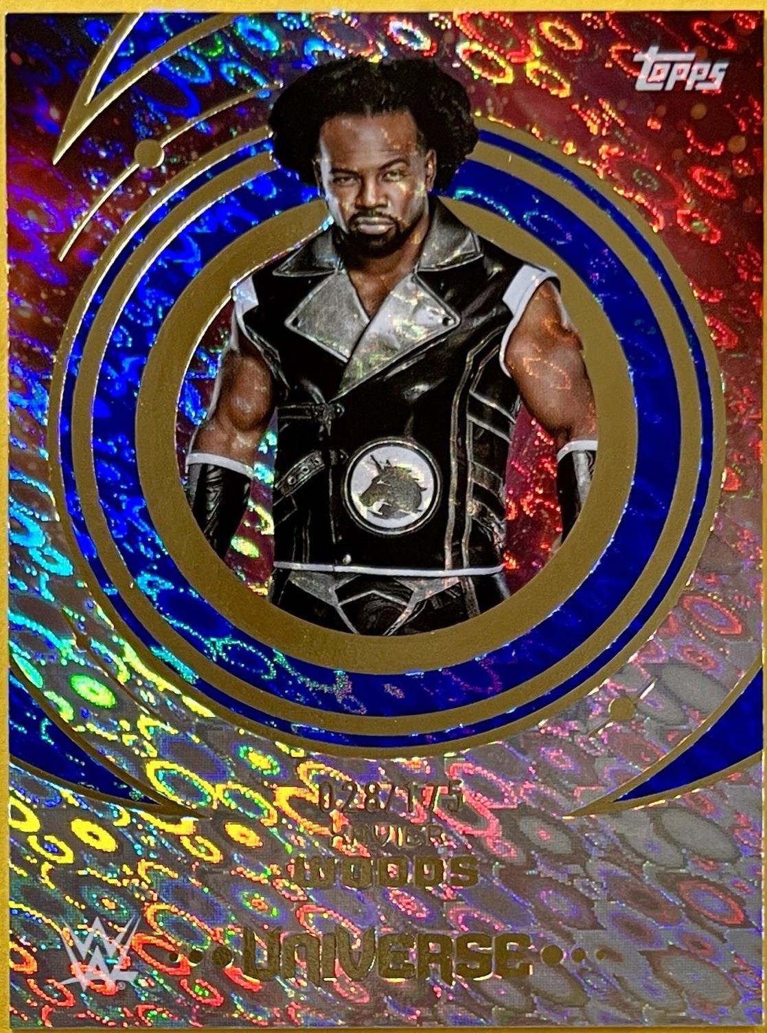 Xavier Woods [Blue Pulse] #61