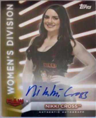 Nikki Cross [Gold] #A-NC