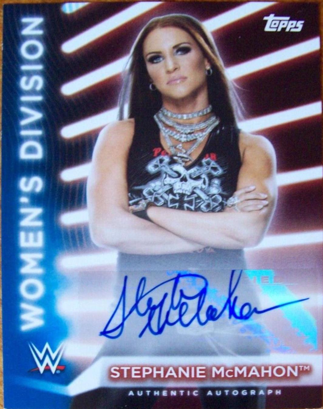Stephanie McMahon [Blue] #A-ST