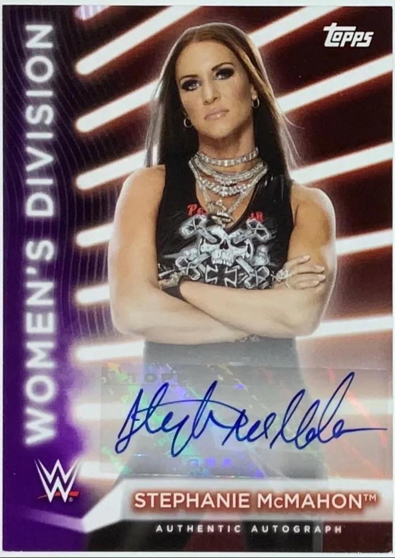 Stephanie McMahon [Purple] #A-ST