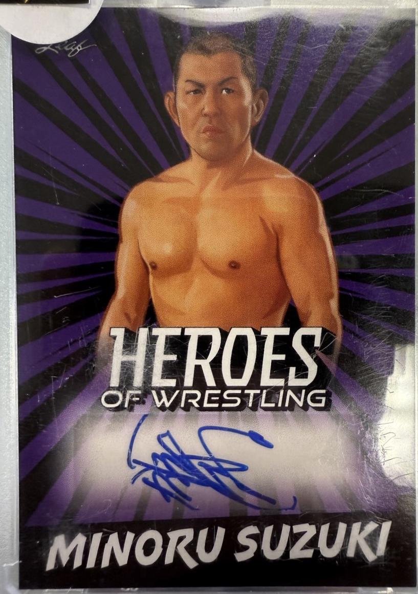 Minoru Suzuki [Purple] #BA-MS1