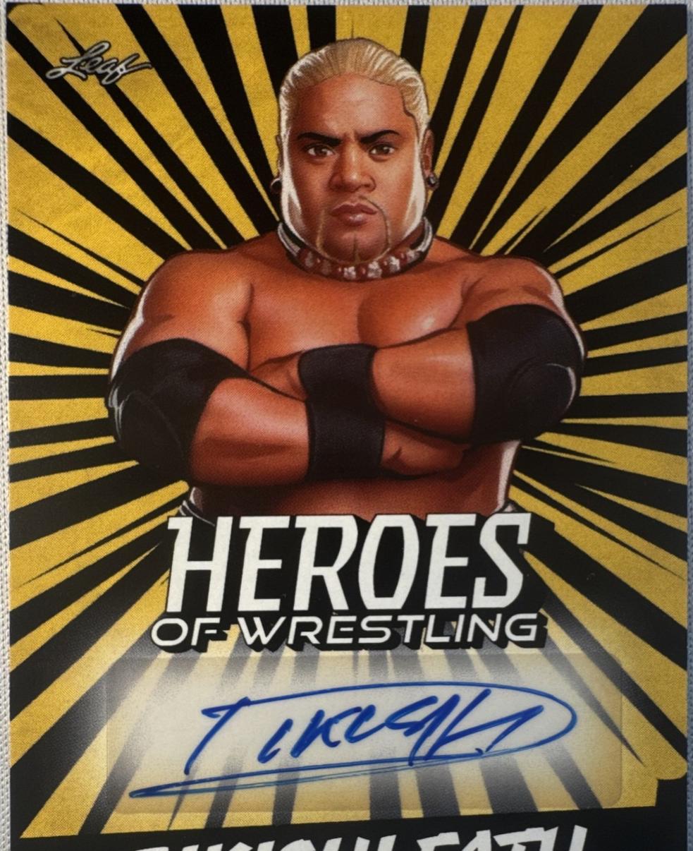 Rikishi Fatu [Gold] #BA-RF2