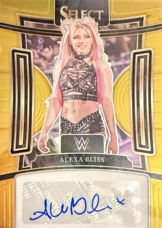 Alexa Bliss [Gold Prizm] #SG-ABS