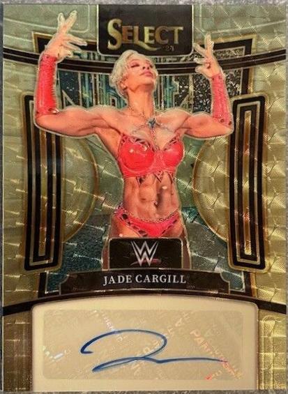 Jade Cargill [Gold Vinyl Prizm] #SG-JCG