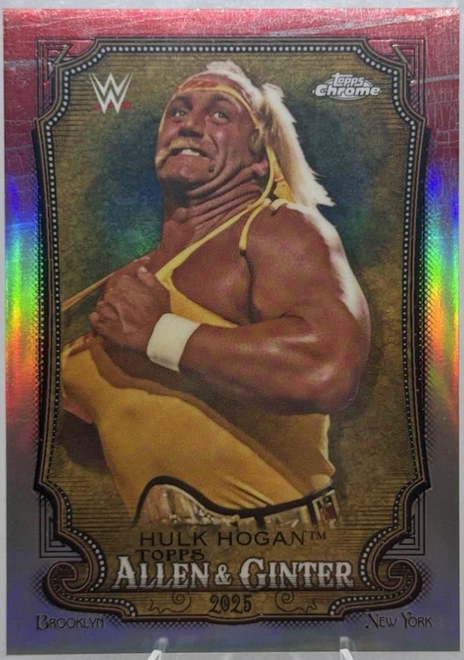 Hulk Hogan [Red Refractor] #AG-HHG
