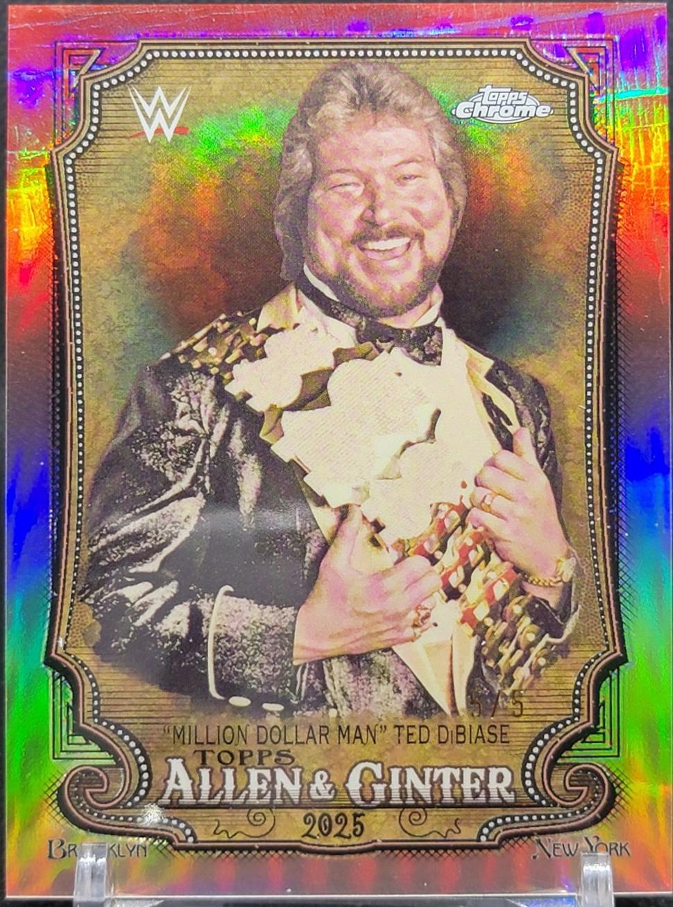 Million Dollar Man Ted Dibiase [Red Refractor] #AG-MDM