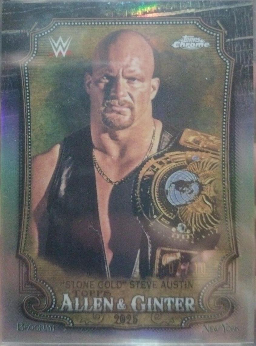 Stone Cold Steve Austin [Black Refractor] #AG-SCS