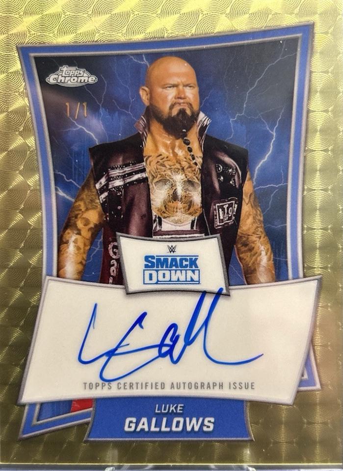 Luke Gallows [Superfractor] #BBA-LKE