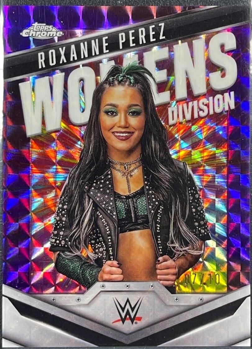 Roxanne Perez [Purple Geometric Refractor] #WD-ROX