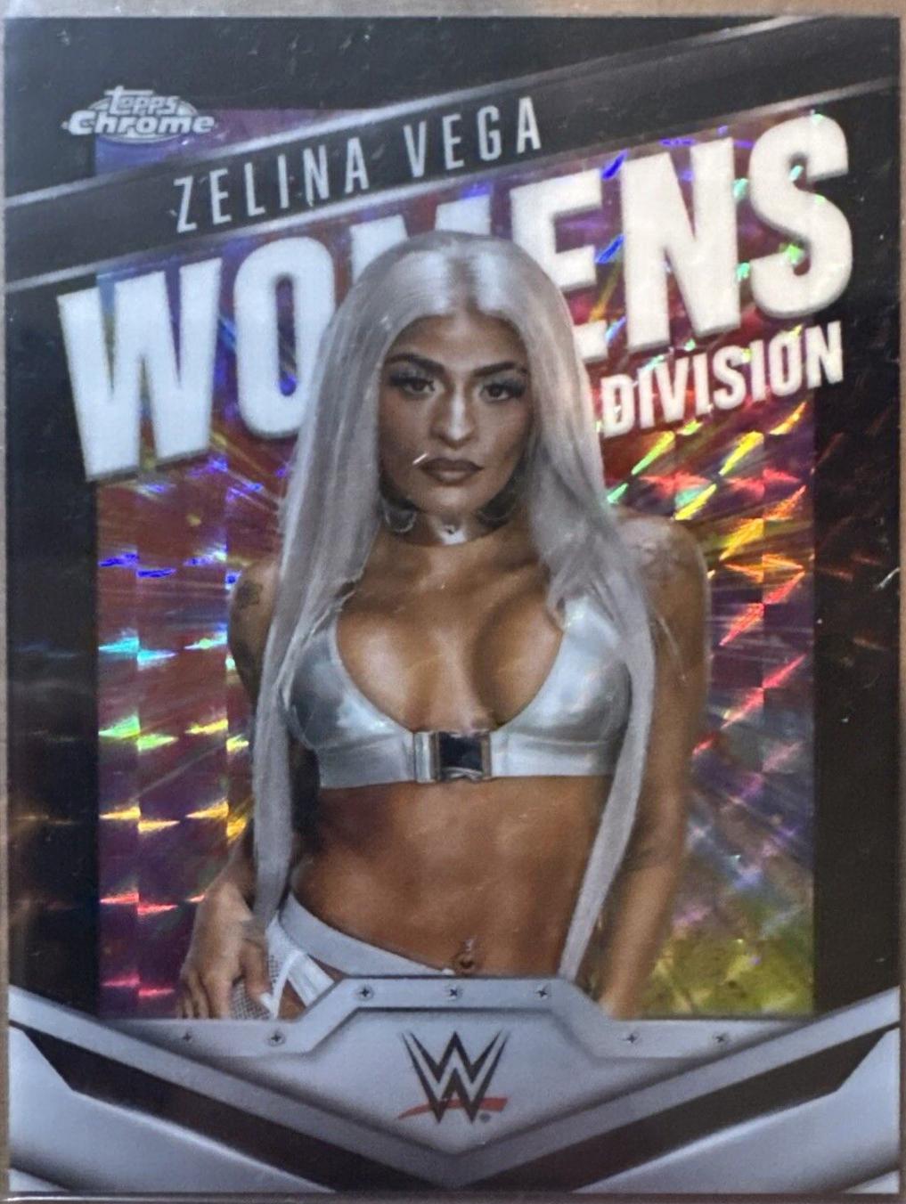 Zelina Vega [Black Geometric Refractor] #WD-ZEL