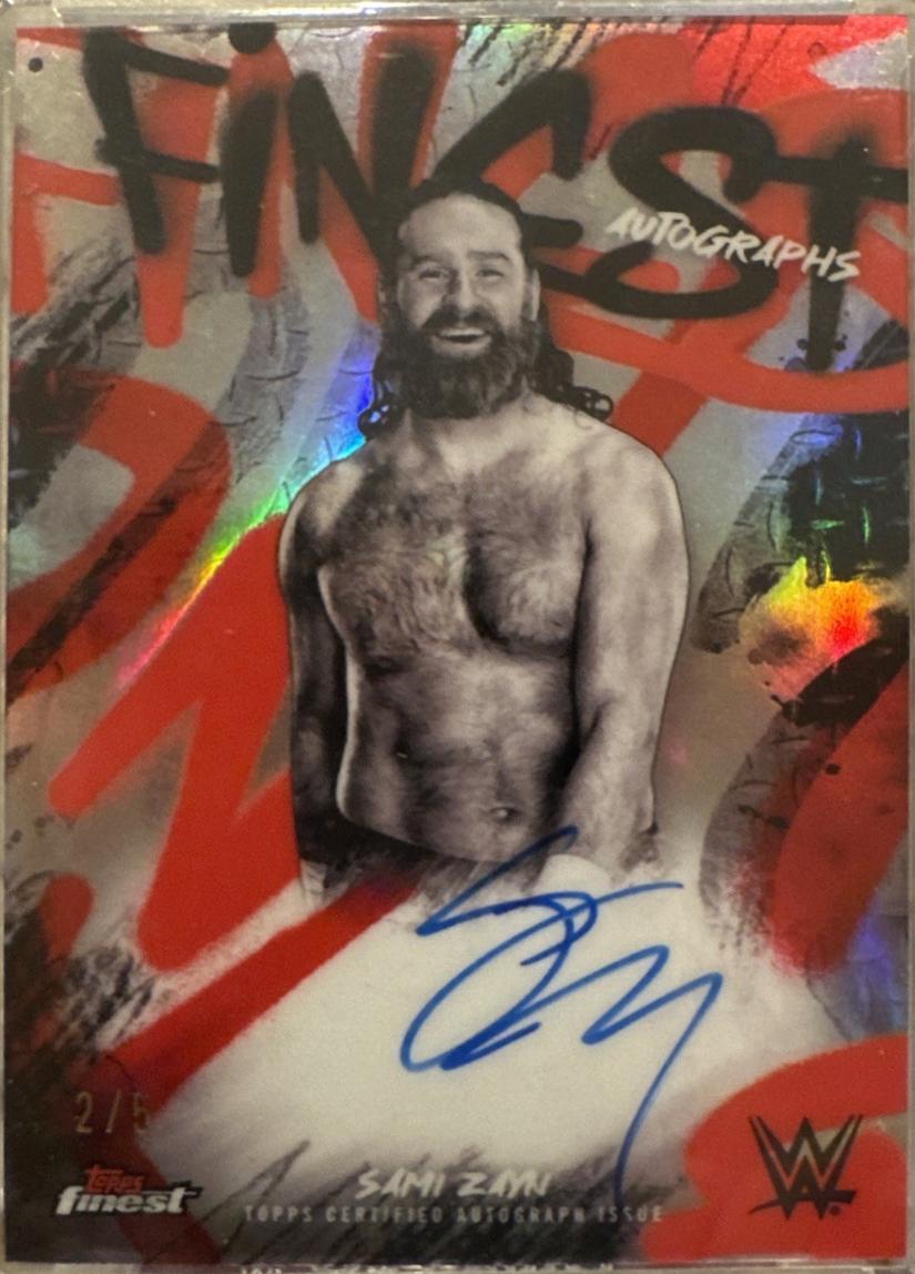 Sami Zayn [Red Refractor] #FA-ZYN