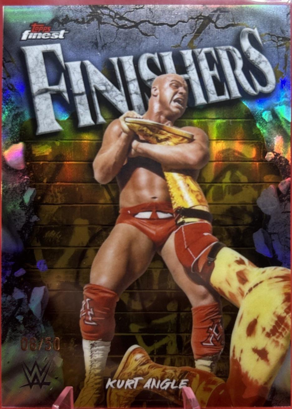 Kurt Angle [Gold Refractor] #FNS-KA