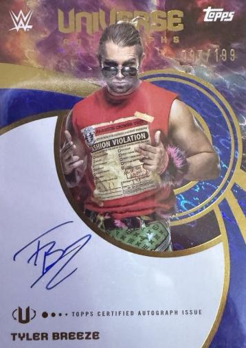Tyler Breeze [Blue Pulse] #UNA-TBR