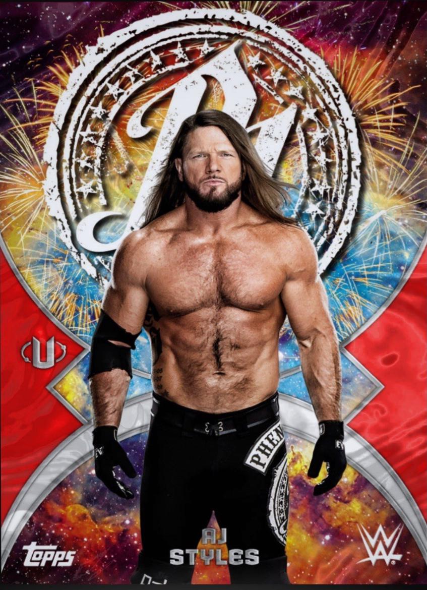 AJ Styles [Red Magma] #NMS-14