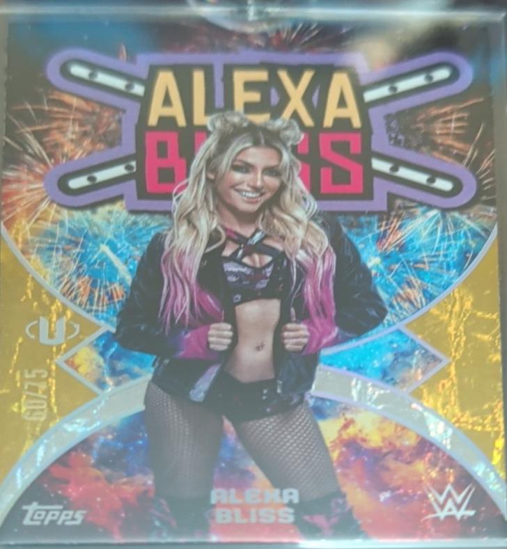 Alexa Bliss [Gold Stone] #NMS-12