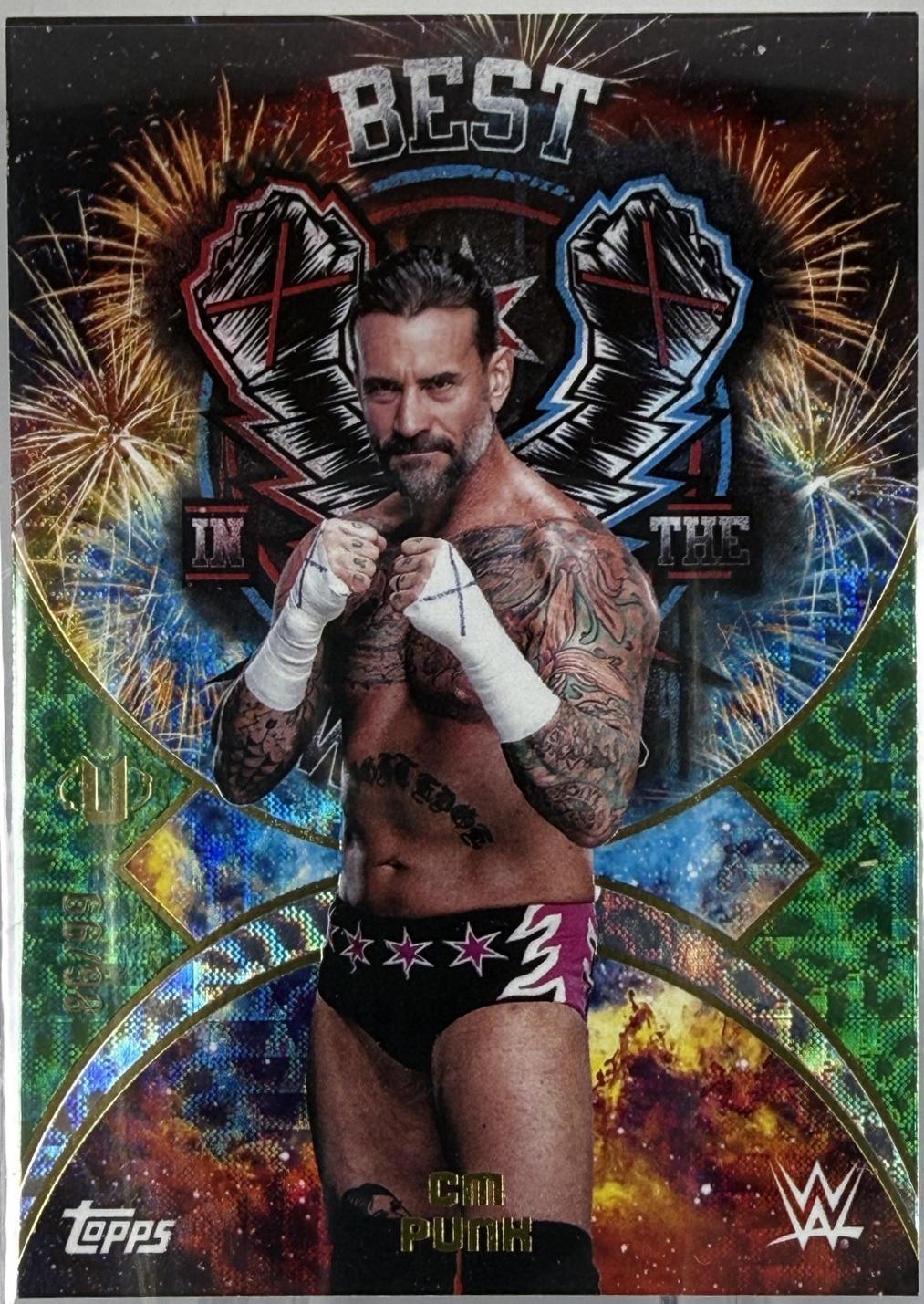 CM Punk [Green Electric] #NMS-2