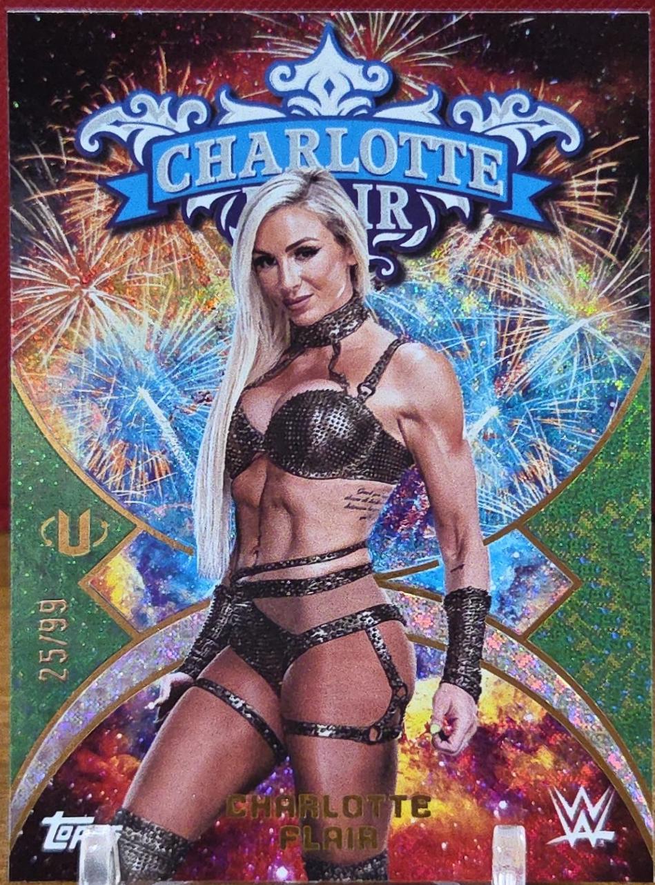 Charlotte Flair [Green Electric] #NMS-1