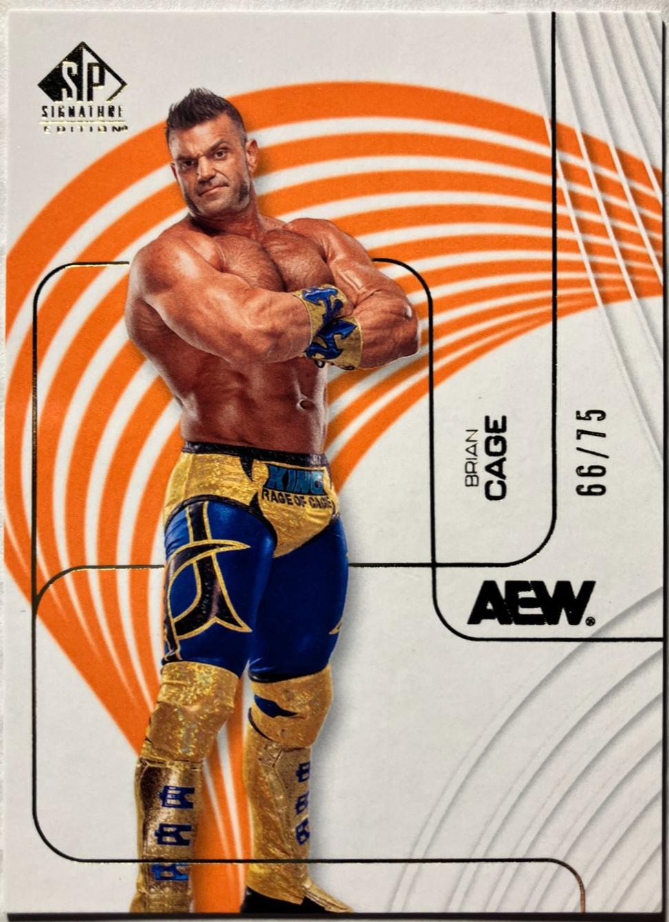 Brian Cage [Orange] #12
