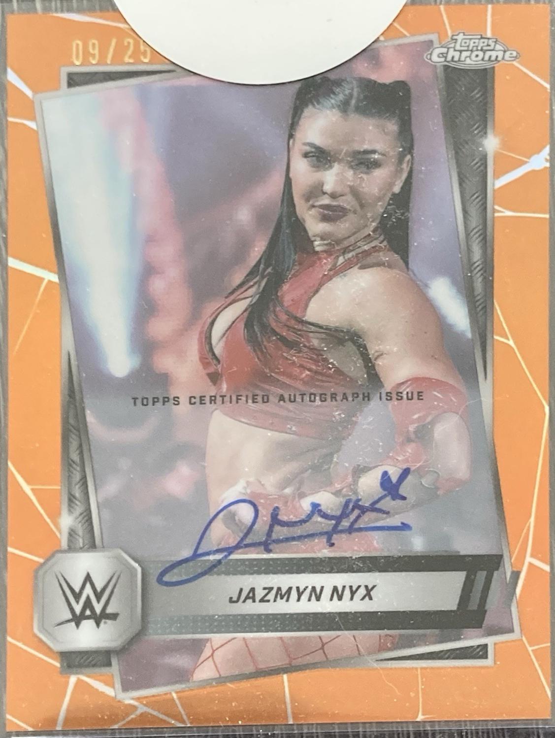 Jazmyn Nyx [Autograph Orange Refractor] #41