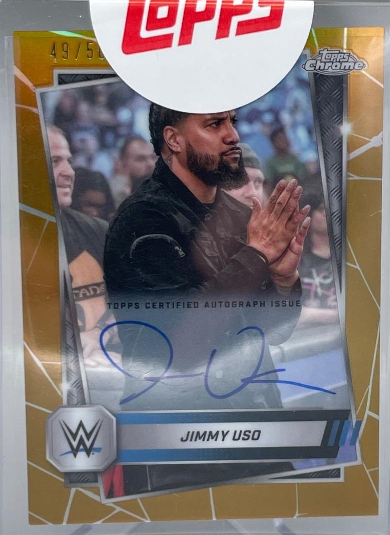 Jimmy Uso [Autograph Gold Refractor] #56