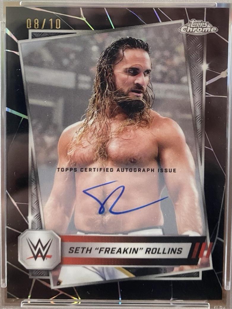 Seth Freakin Rollins [Autograph Black Refractor] #5