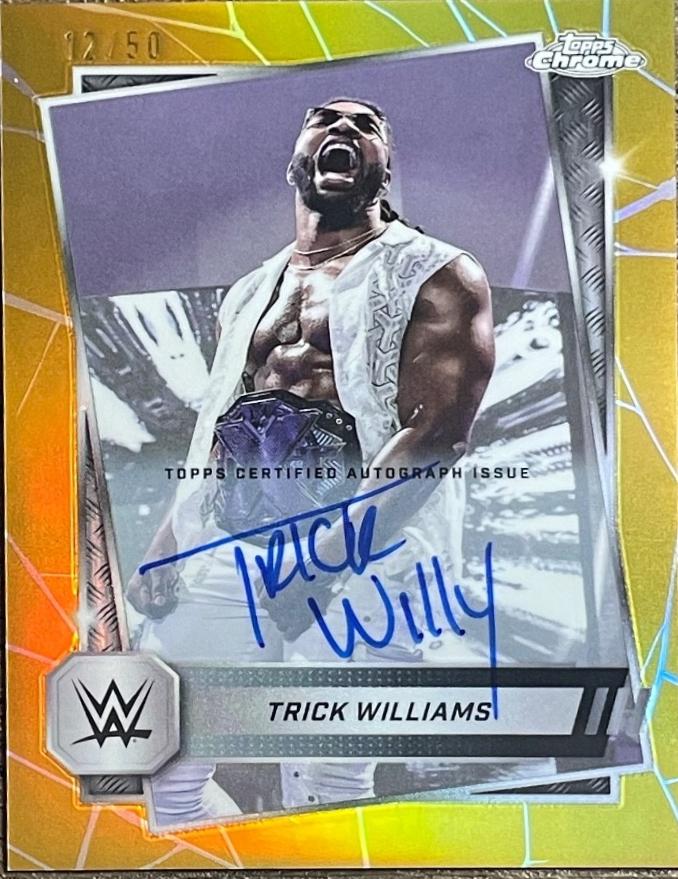 Trick Williams [Autograph Gold Refractor] #15