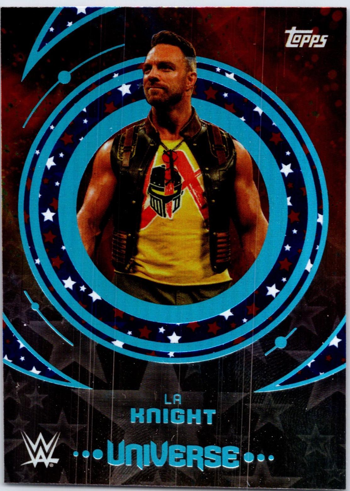 LA Knight [Red White Blue Stars] #91