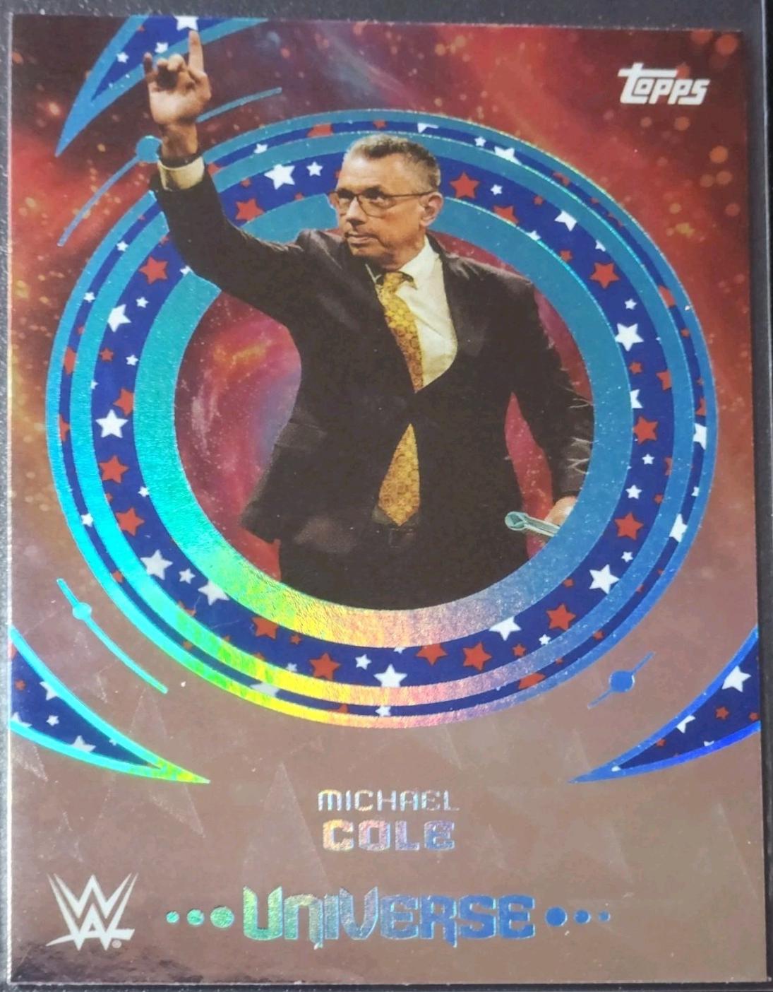 Michael Cole [Red White Blue Stars] #67