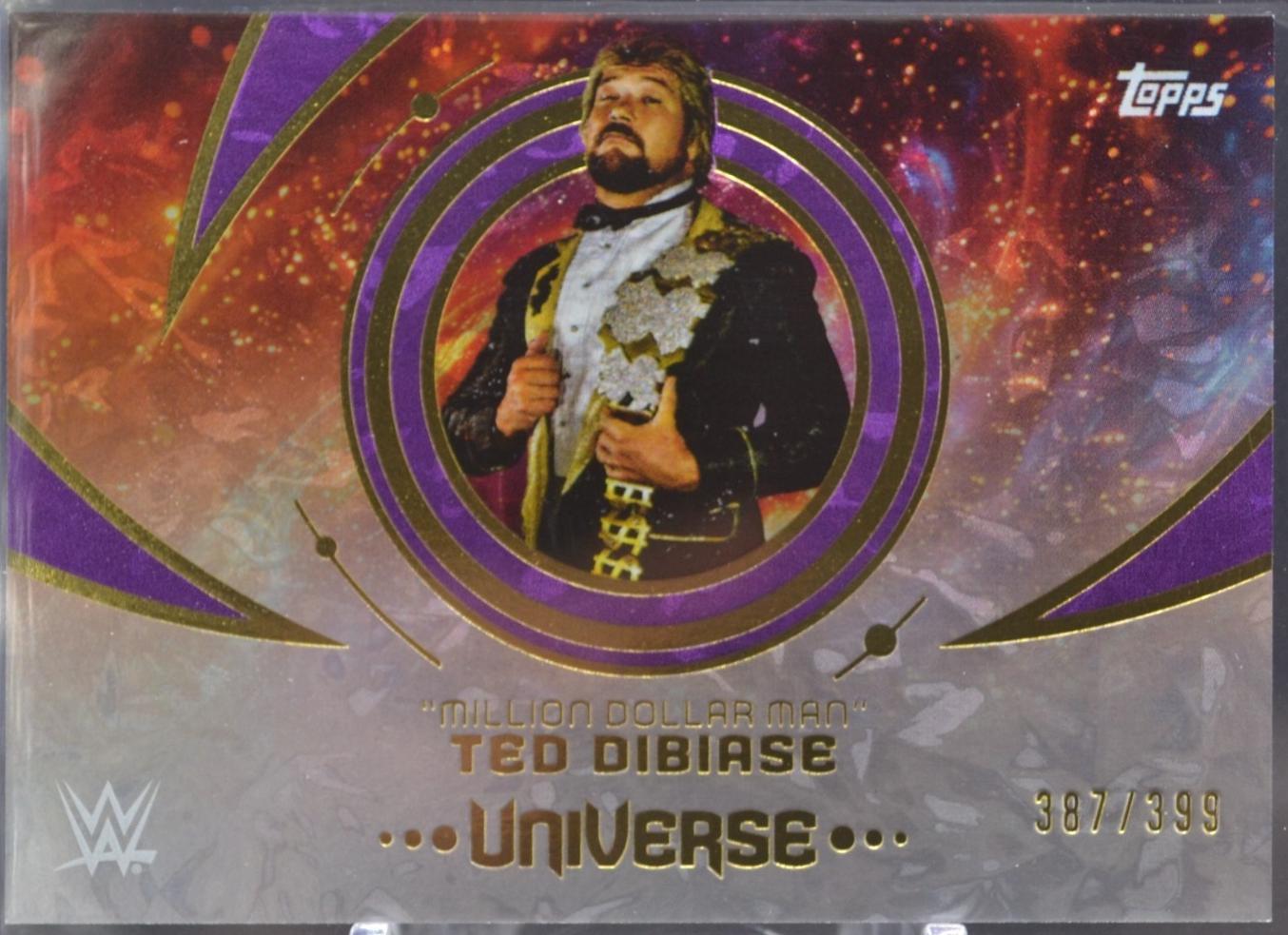Million Dollar Man Ted DiBiase [Purple Glass] #174