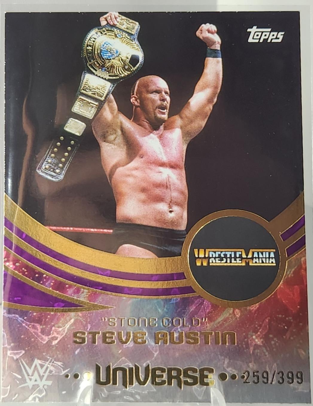 Stone Cold Steve Austin [Purple Glass Event Variation] #245