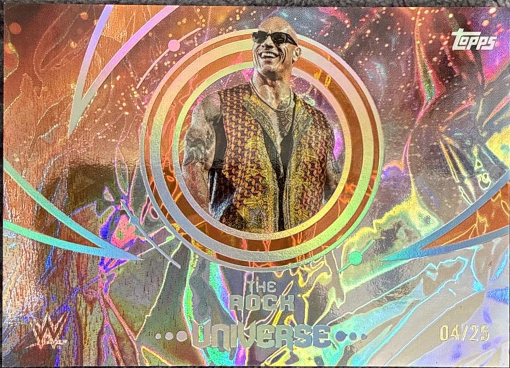 The Rock [Orange Warp] #154