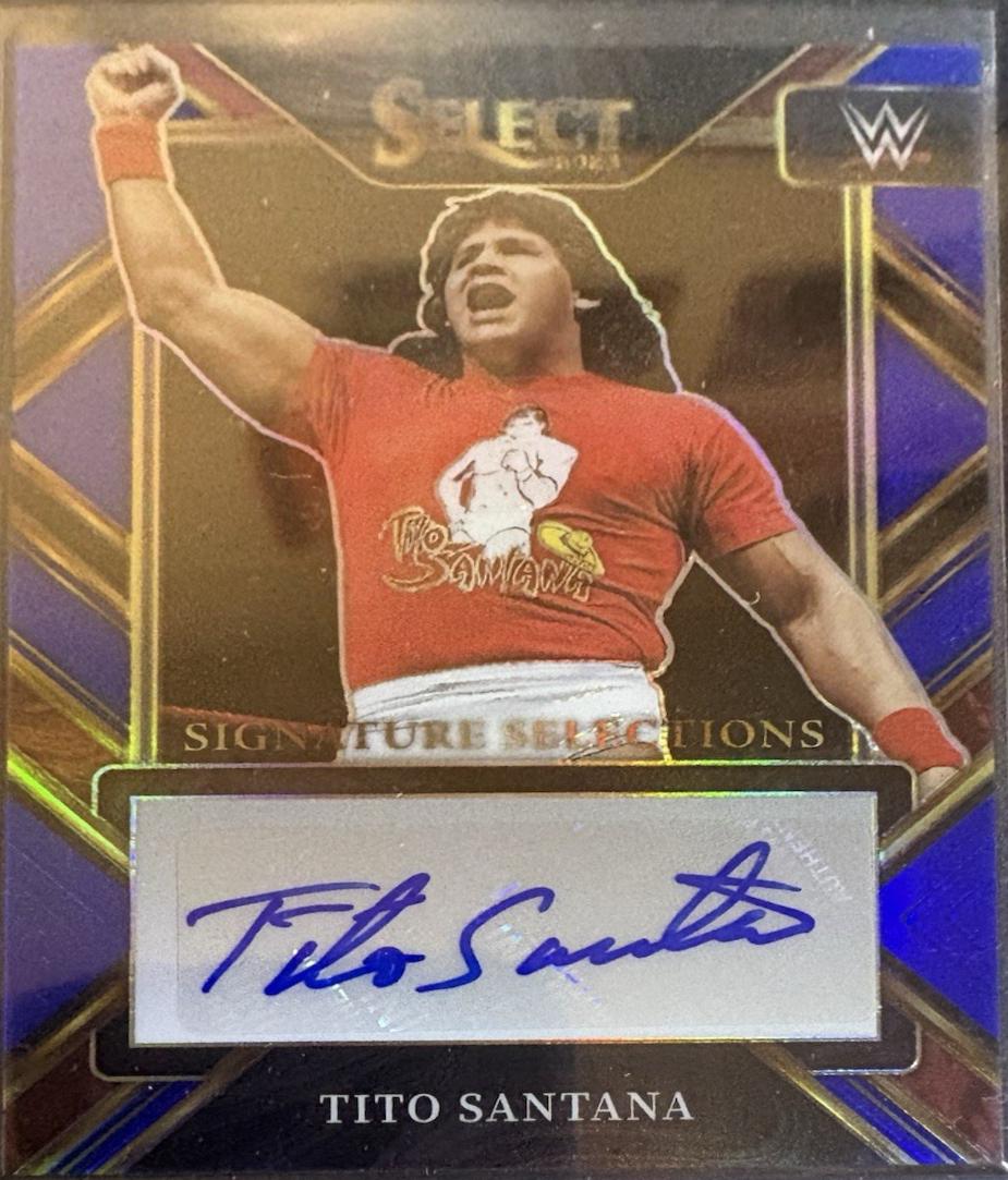 Tito Santana [Blue] #SL-TSN