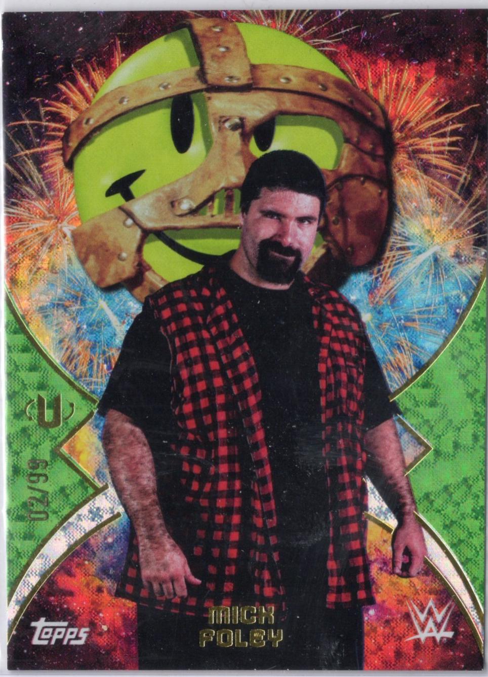 Mick Foley [Green Electric] #NMS-35