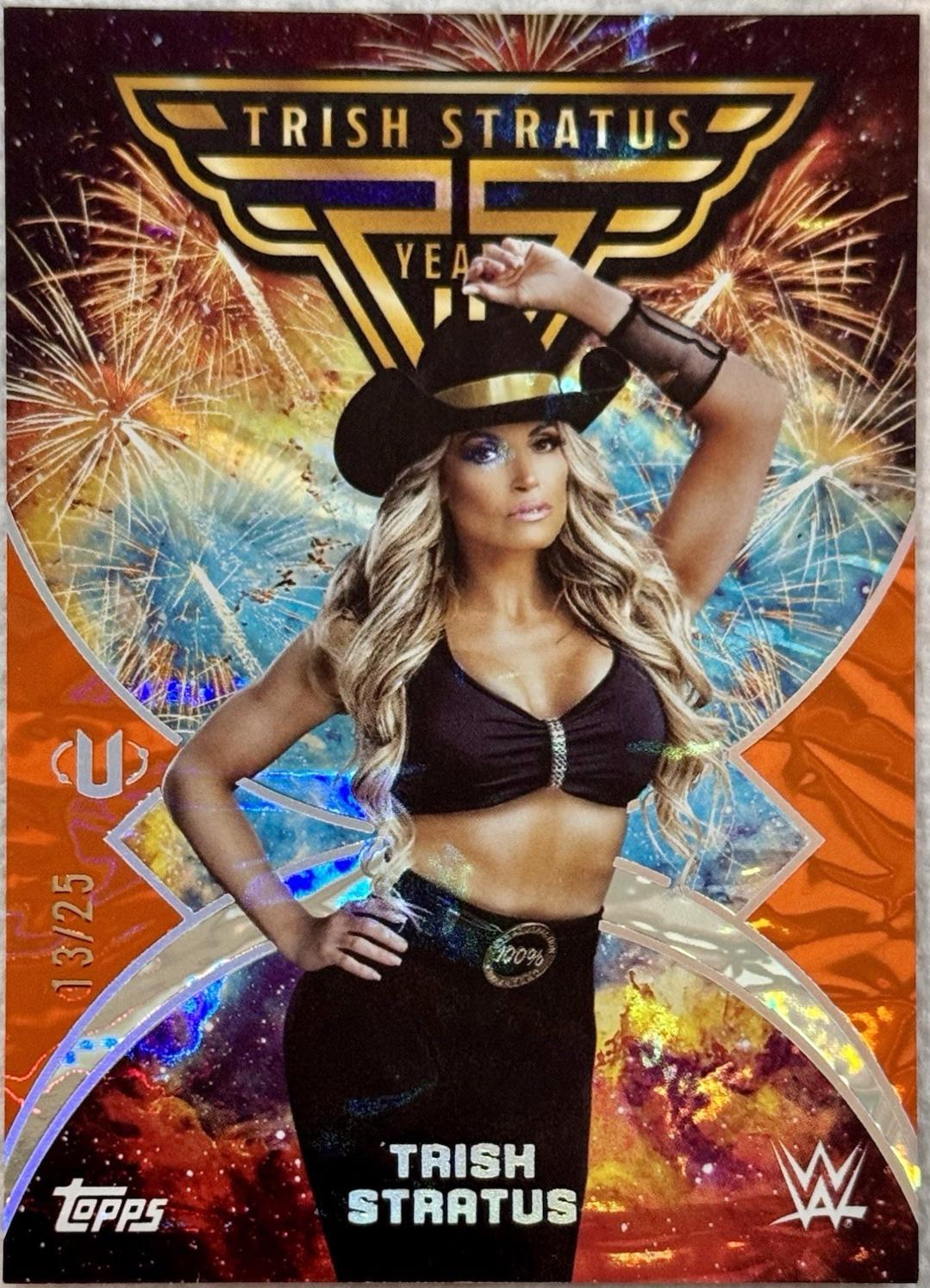 Trish Stratus [Orange Warp] #NMS-33