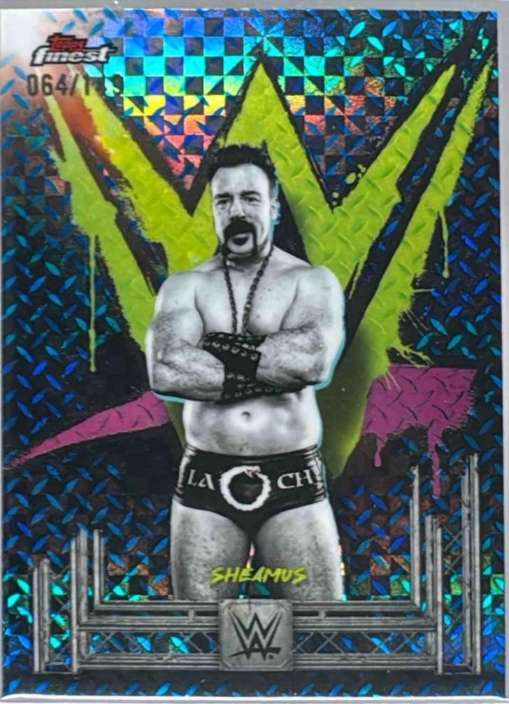 Sheamus [Blue Checkerboard Refractor] #59