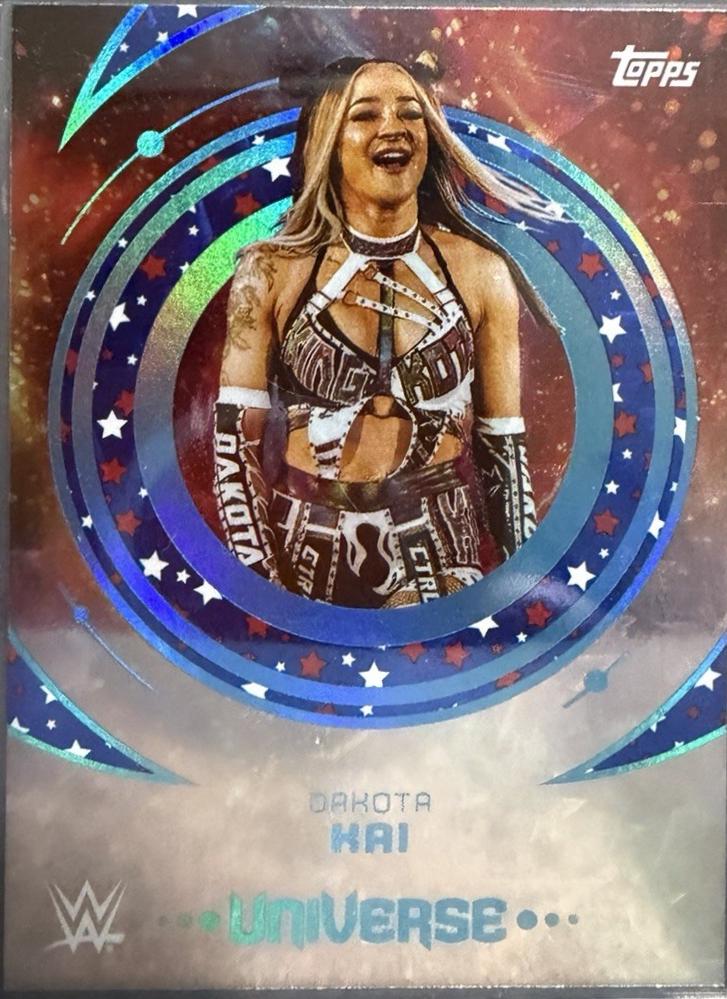 Dakota Kai [Red White Blue Stars] #58