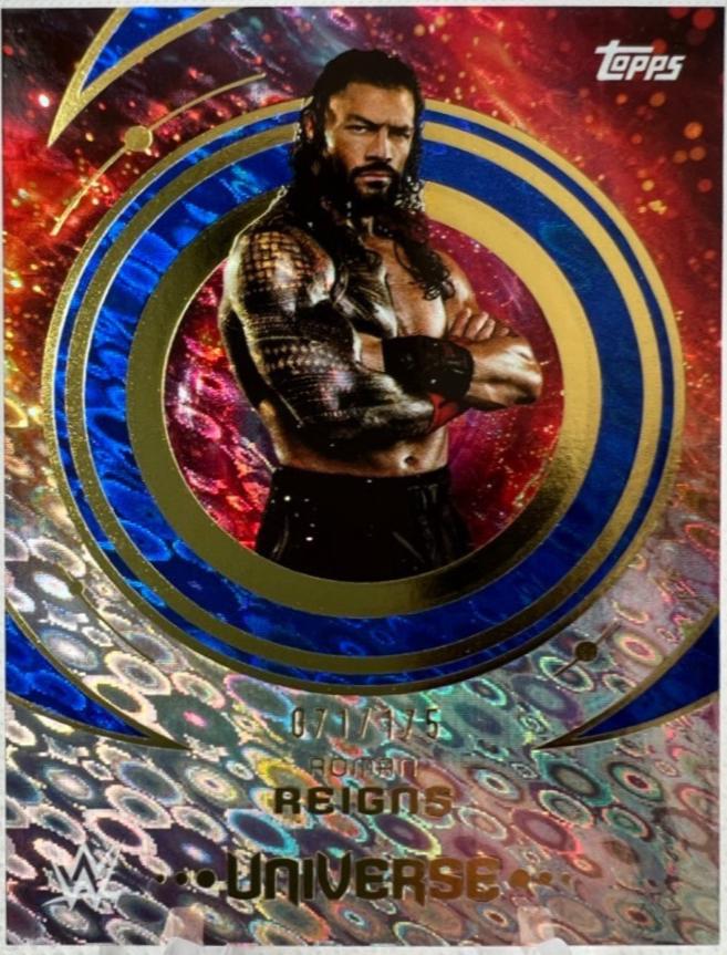 Roman Reigns [Blue Pulse] #71