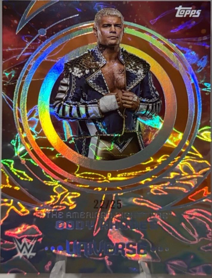 The American Nightmare Cody Rhodes [Orange Warp] #72