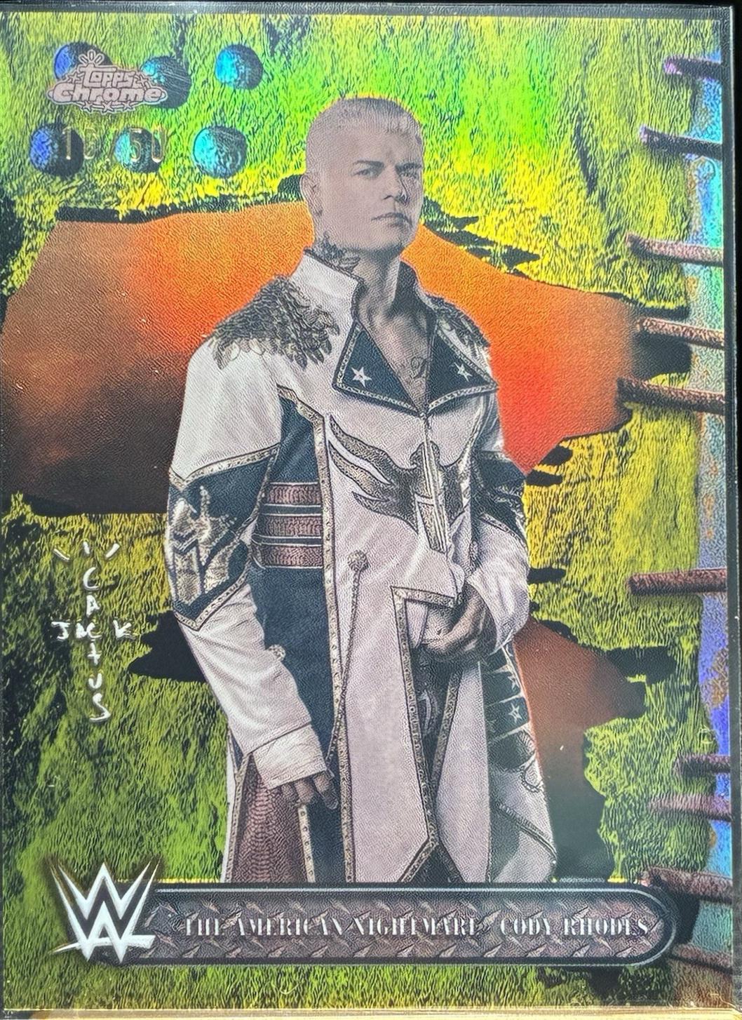 The American Nightmare Cody Rhodes [Gold Refractor] #10