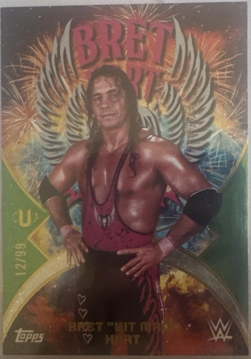 Bret Hit Man Hart [Green Electric] #NMS-32