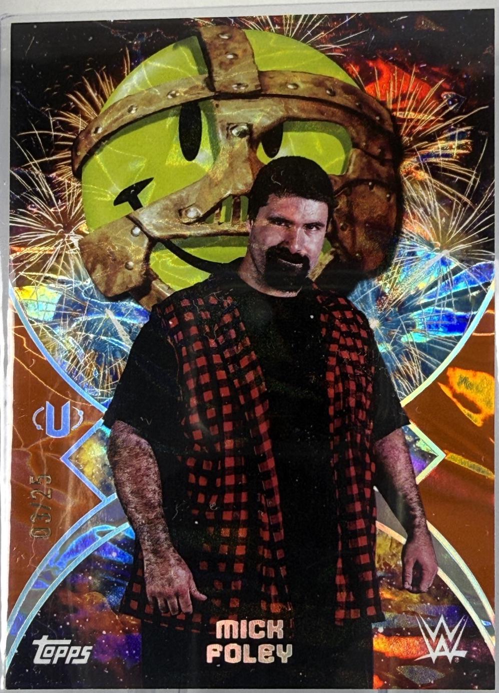 Mick Foley [Orange Warp] #NMS-35